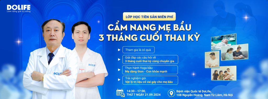 Lớp học tiền sản: CẨM NANG MẸ BẦU 3 THÁNG CUỐI THAI KỲ